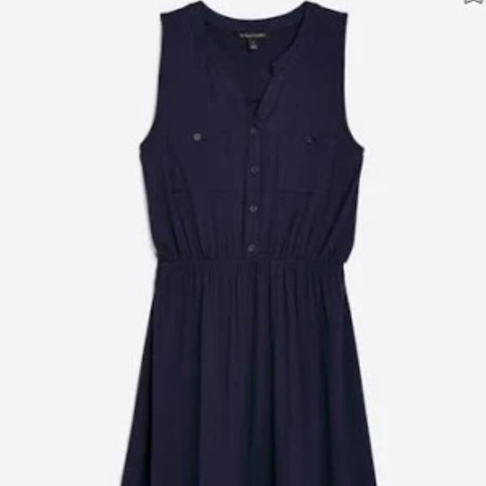 41 Hawthorn Lany Knit Dress - Navy Size XXL